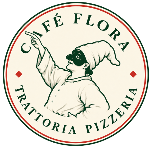 Logo cafe flora mangia e bevi
