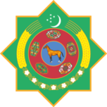 Logo "Ambassade, mission permanente du Turkménistan"