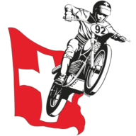 Logo McVully - Motocross à l'ancienne
