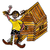 Logo Pippi's Blockhus