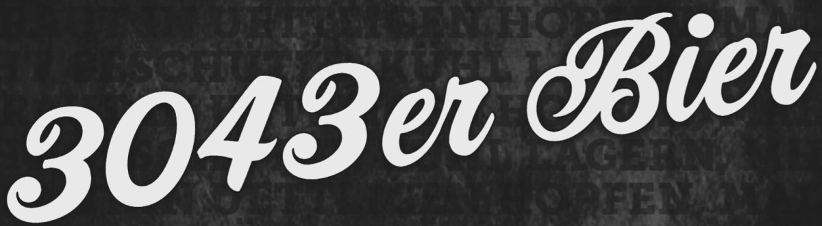 Logo 3043er Bier