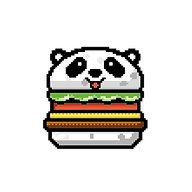 Logo Panda Smash Burgers & Co.