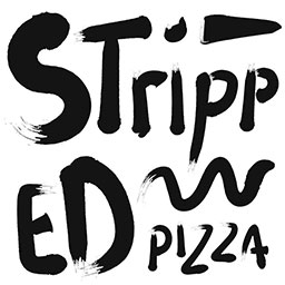 Logo Stripped Pizza
