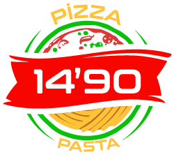 Logo Pizza Pasta 14'90