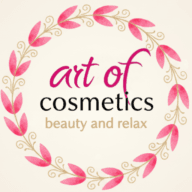 Logo art of cosmetics