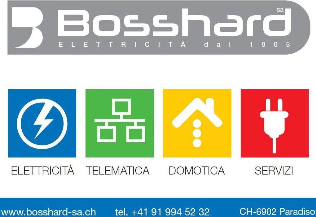 Logo Bosshard SA Elettricità